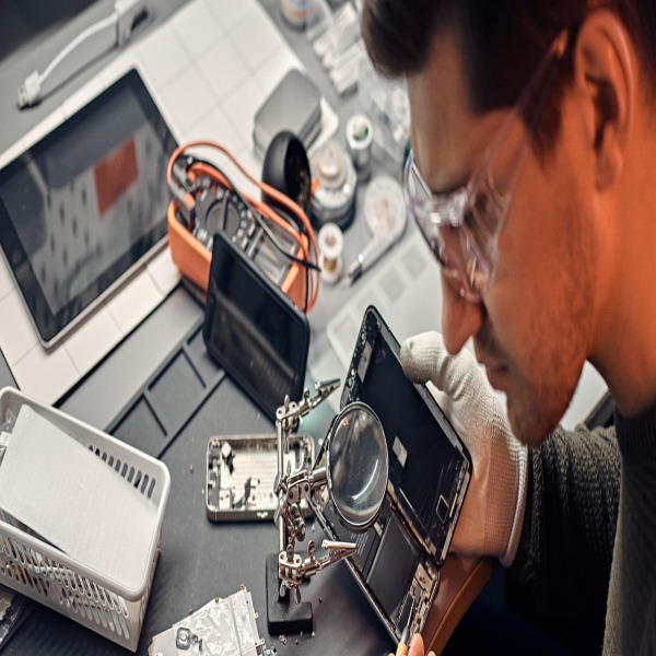 appliance repair technician portrait